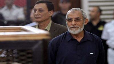 حكم جديد.. السجن النافذ عشر سنوات لمرشد الإخوان في مصر