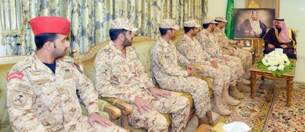 أمير نجران يستقبل قائد لواء الأمير تركي بن عبدالعزيز الأول الآلي بالحرس الوطني المكلف