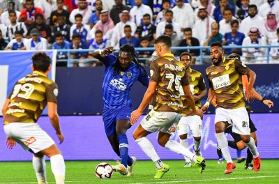 تعادل الهلال وأُحد في الجولة الـ 24 من دوري الأمير محمد بن سلمان للمحترفين لكرة القدم