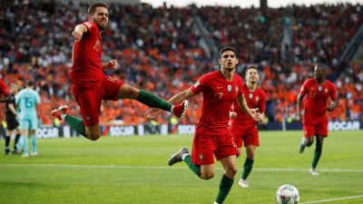 البرتغال تهزم هولندا وتحصد أول ألقاب دوري الأمم الأوروبية ( فيديو )