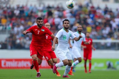 التعادل السلبي يخيم على مباراة المنتخب السعودي ونظيره الفلسطيني