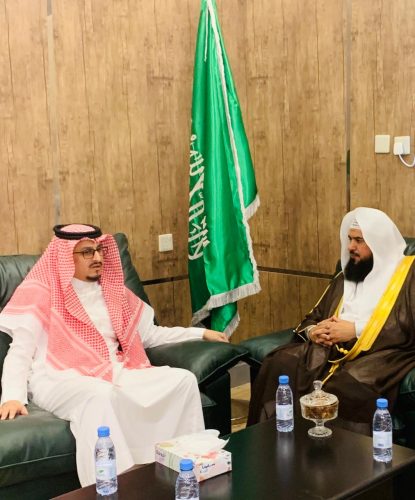 *مدير عام فرع الرئاسة العامة لهيئة الأمر بالمعروف بمنطقة نجران  يزور مدير عام فرع النيابة العامة*