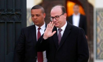 رئيس الحكومة التونسي المكلف إلياس الفخفاخ يعرض حكومته على الرئيس سعيد