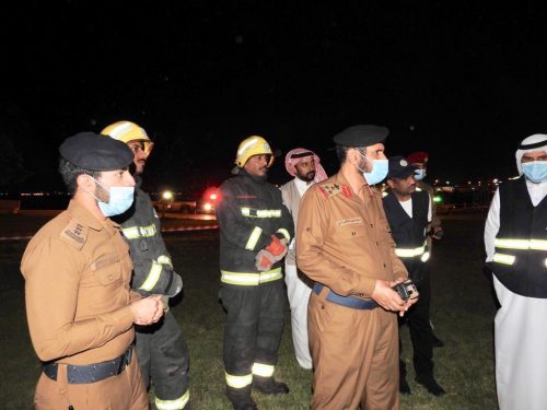 صاعقة رعدية تصيب مقيم بمنتزه الملك فهد بسقام  بنجران