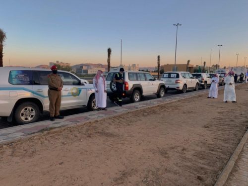 هيئة الأمر بالمعروف والنهي عن المنكر بنجران تشارك في مبادرة (بالتزامنا نسلم)