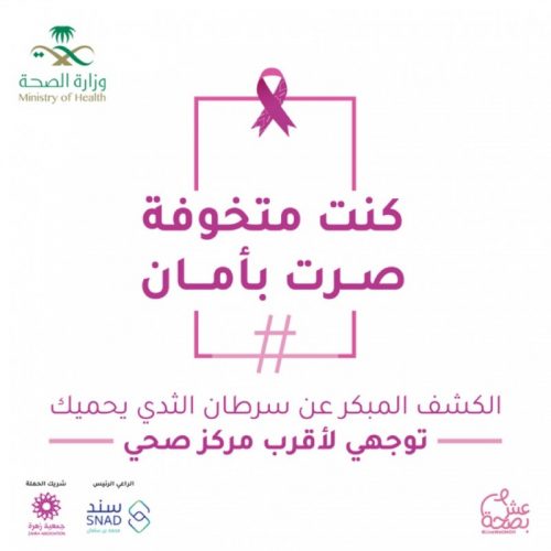 وزارة الصحة تبدأ تنفيذ حملتها التوعوية للكشف المبكر عن سرطان الثدي