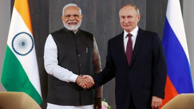 بوتين: نولي أهمية كبيرة لشراكتنا الاستراتيجية المميزة مع الهند